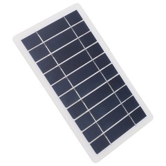 5W Solar Panel Charger High Efficiency USB Charger For Outdoor Use Monocrystalli