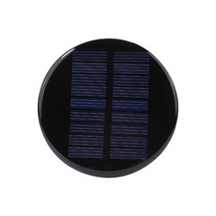 72mm Round Solar Panel 4.5V 80mA High Efficiency Monocrystalline Solar Cell