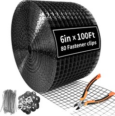 Solar Panel Bird Guard,6in X 100ft Critter Guard for Solar Panels,1/2inch mesh B