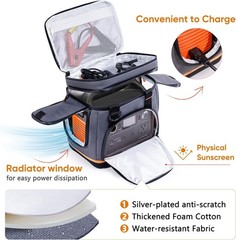 Versatile Double-Layer Case for Jackery Explorer Power Stations – Travel Ready