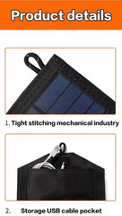 1000W Foldable Solar Panel Solar Panel Camping Ecoworthy USB Typec Mobile Phone