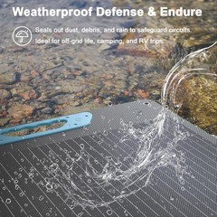 220W Solar Panel 400watt 110W High Efficiency for Ecoflow Delta Pro Delta 3 Plus