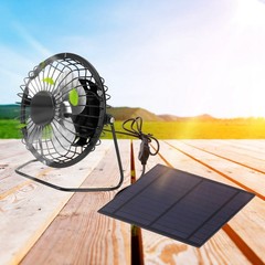 Solar Panel Cooling Fan Solar Panel Iron High Conversion Rate High Efficiency