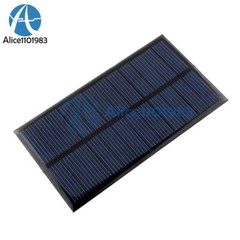 2PCS 6V 1W Solar Panel Module DIY For Light Battery Cell Phone Toys Chargers