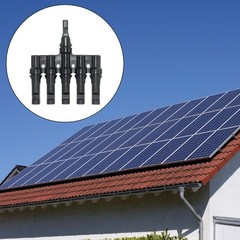 Sustainable Energy T Branch Connectors Durability Connectors for Solar Panel