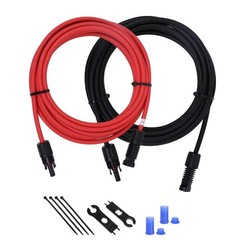 20FT 10 AWG Solar Extension Cable for High Performance Applications