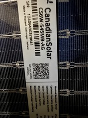BRAND NEW LOT OF 35pcs 545W Canadian Tier 1 Bifacial Solar Panels 630W MAX