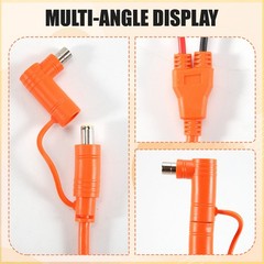 Solar Panel to DC 8mm Adapter Cable 2m, Solar Connector to DC7909/8020 Male4185