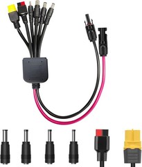 6-in-1 Solar Connector Kit with Female and Male Connectors, Universal Solar Adap