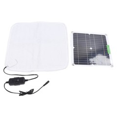 Solar Panel Heating Blanket 12V 50W Rapid Uniform Heating Soft Portable Pet