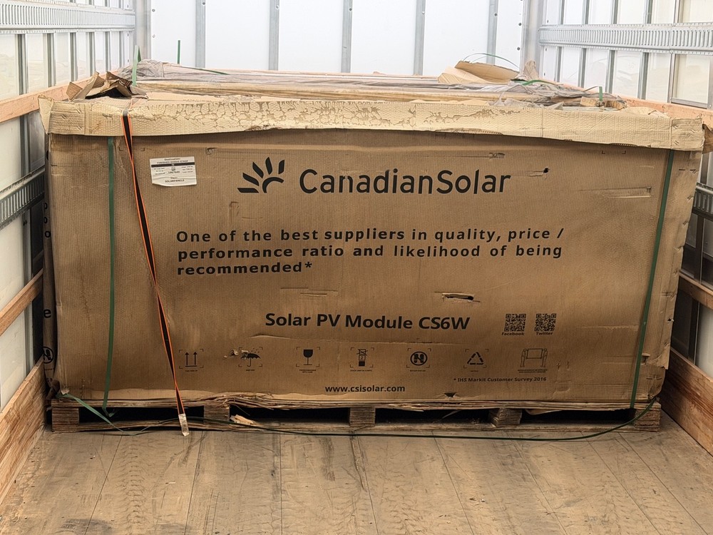 BRAND NEW LOT OF 35pcs 545W Canadian Tier 1 Bifacial Solar Panels 630W MAX