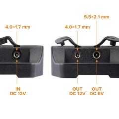 Trail Camera Solar Panel, Solar Battery Charger Kit 12V/1A 6V/1.5A with Build…