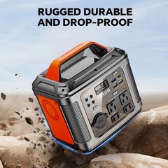 SBAOH Portable Power Station P302,296Wh Lithium Battery with 300W AC Outlets