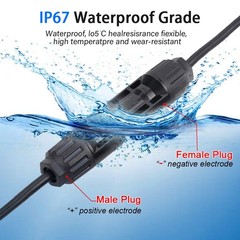 10 ft XT60 Female to Solar Connector Extension Cable Wire Solar Generator 12AWG