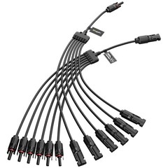 Solar Y Connectors 1 to 6 Parallel Kit – 30A Rated