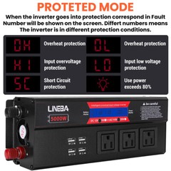 5000W Inverter 200W 400W Solar Panel Kit Home Power Generator 110V Grid System