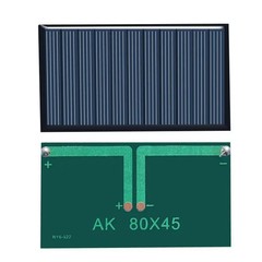 5pcs 80x45mm 5V 75mA Solar Panel Drop Glue Board DIY Solar Silicon Panels Board