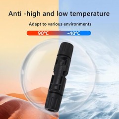 Male Female Wire Cable Connector Set Solar Spanners Panel Waterproof Connector