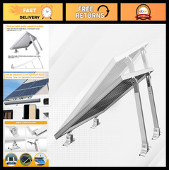 Adjustable Solar Panel Tilt Mount Brackets 26in for 100W-500W Solar Panels, Roof