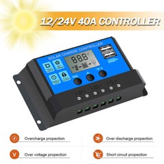 300 Watts Solar Panel Kit 40A 18V Battery Charger Controller Caravan Boat RV US