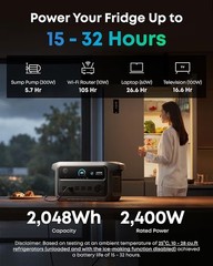 Anker SOLIX C2000 Gen 2 Portable Power Station Solar Emergency Ekectricity Ready