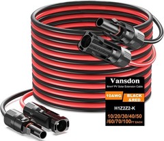 Extreme Weather 10AWG 80FT Solar Cable with MC4 Connectors for Energy Efficiency