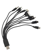 Portable and Efficient 10 in 1 USB Charger Compatible with Many Brands