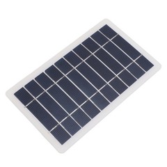 5W Solar Panel Charger High Efficiency USB Charger For Outdoor Use Monocrystalli