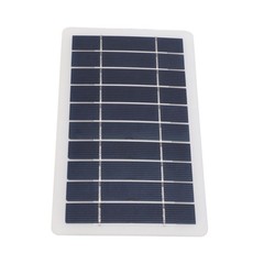 5W Solar Panel Charger High Efficiency USB Charger For Outdoor Use Monocrystalli