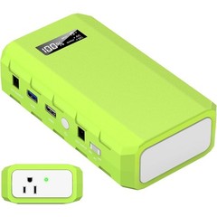 Portable Power Station AC Outlet, 65W/110V External Battery Pack 24000mAh/88.8Wh