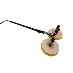 Double Head Solar Panel Cleaning Machine Retractable Photovoltaic Panels Brush
