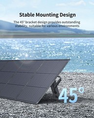 100-500W Portable Solar Panel ≥ 23.5% Efficiency Kickstand Foldable Durable IP68