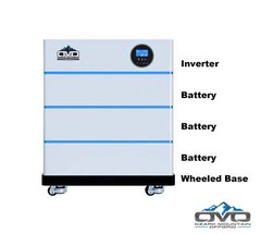 2.2KW OMO All-In-One Customizable Stacking Inverter/Battery System 5500W Inverte