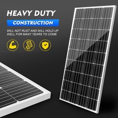 700W 12V High Efficiency Solar Panel Mono PV Module for Caravan RV Gardens