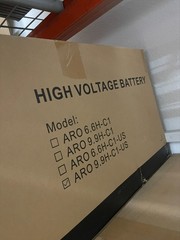 GROWATT HIGH VOLTAGE BATTERY ARO 9.9H-C1 CABINET