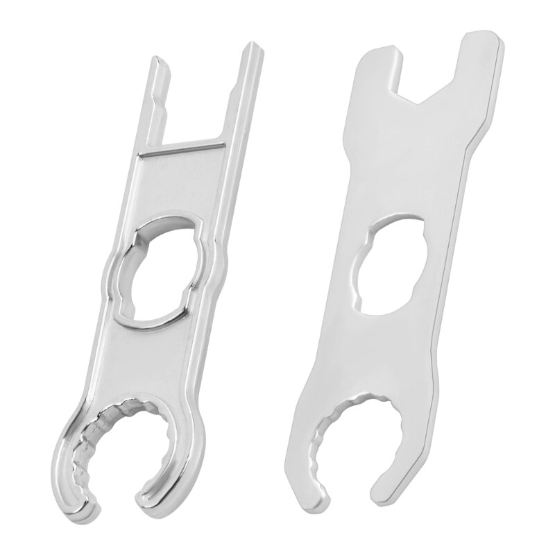 2Pieces Solar Metal Spanner Wrench Solar Panel Connector Tools Assembly