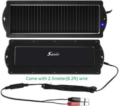 Car Battery Trickle Charger & Maintainer 12V Solar Panel Power Battery Charger w