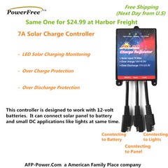 Bosch COMPLETE KIT 10W 10 Watt Mono Solar Cell Panel Kit for 12v Battery RV Boat