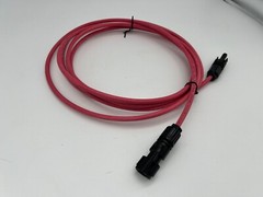 Pair Black+Red 10AWG or 12 AWG solar wires 1000V 15A fuse and 4 PV Connectors