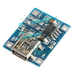 2PCS 5V Mini USB 1A Lithium Battery Charging Board Charger Module IN 4.5V-5.5v