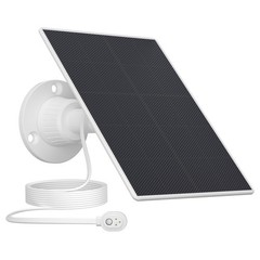 Solar Panel Charger for Arlo Pro 5S 2K/Pro 4/Pro 3 Floodlight/Pro White