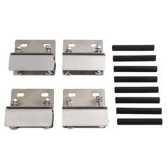 Rooftop Cargo Security Bracket Set for RVs Stainless Steel Construction
