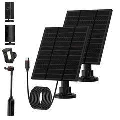 for Ring Solar Panel Outdoor Cam Plus,Stick Up Cam Pro, Outdoor Cam (Stick Up…