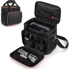 Multi-Pocket Black Carry Bag for Jackery Explorer – Ideal for Camping & Travel
