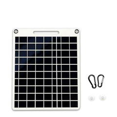100W Solar Charger with Dual USB Ports Waterproof & Portable Solar Panel Outdoor