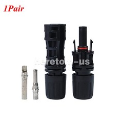 Lot 1-100 1500V 30A Male & Female Wire Cable Solar Panel Connector Plug Set