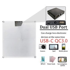 100A 12V Battery Charger 300 Watts Solar Panel Kit with Controller Caravan Boat