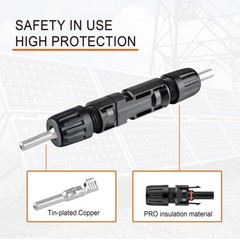 5-200Pair Male Female Wire Cable Connector Set Solar Panel Waterproof Connectors