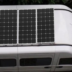 200W Monocrystalline Solar Panel 12V High Efficiency for Off Grid RV Home Roof