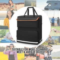 Solar Panel Storage Bag for 2 Solar Panels, Carrying Case for Jackery SolarSa…